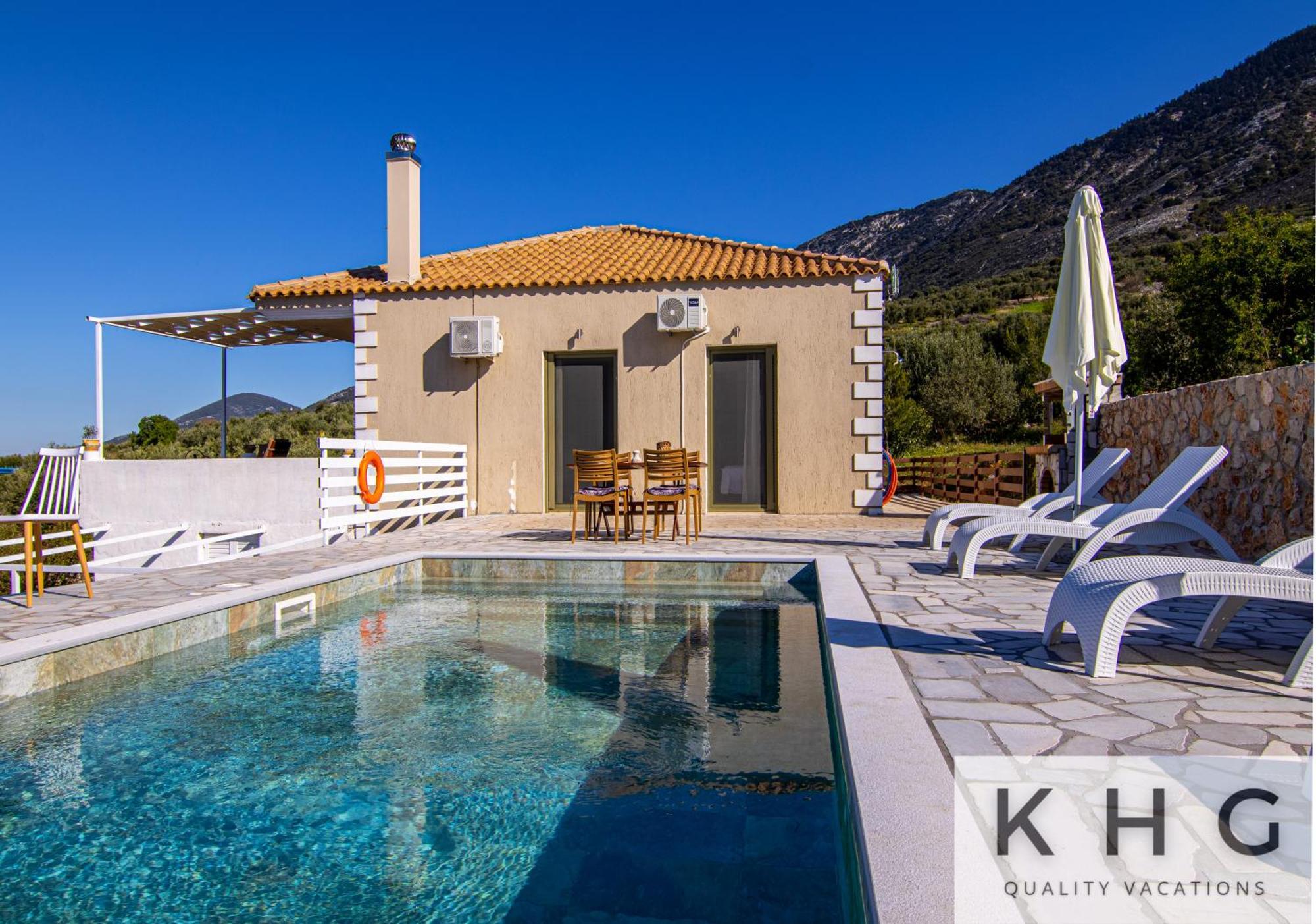 Skoumas Villa Surrounded By Olive Trees! Βλαχάτα Εξωτερικό φωτογραφία