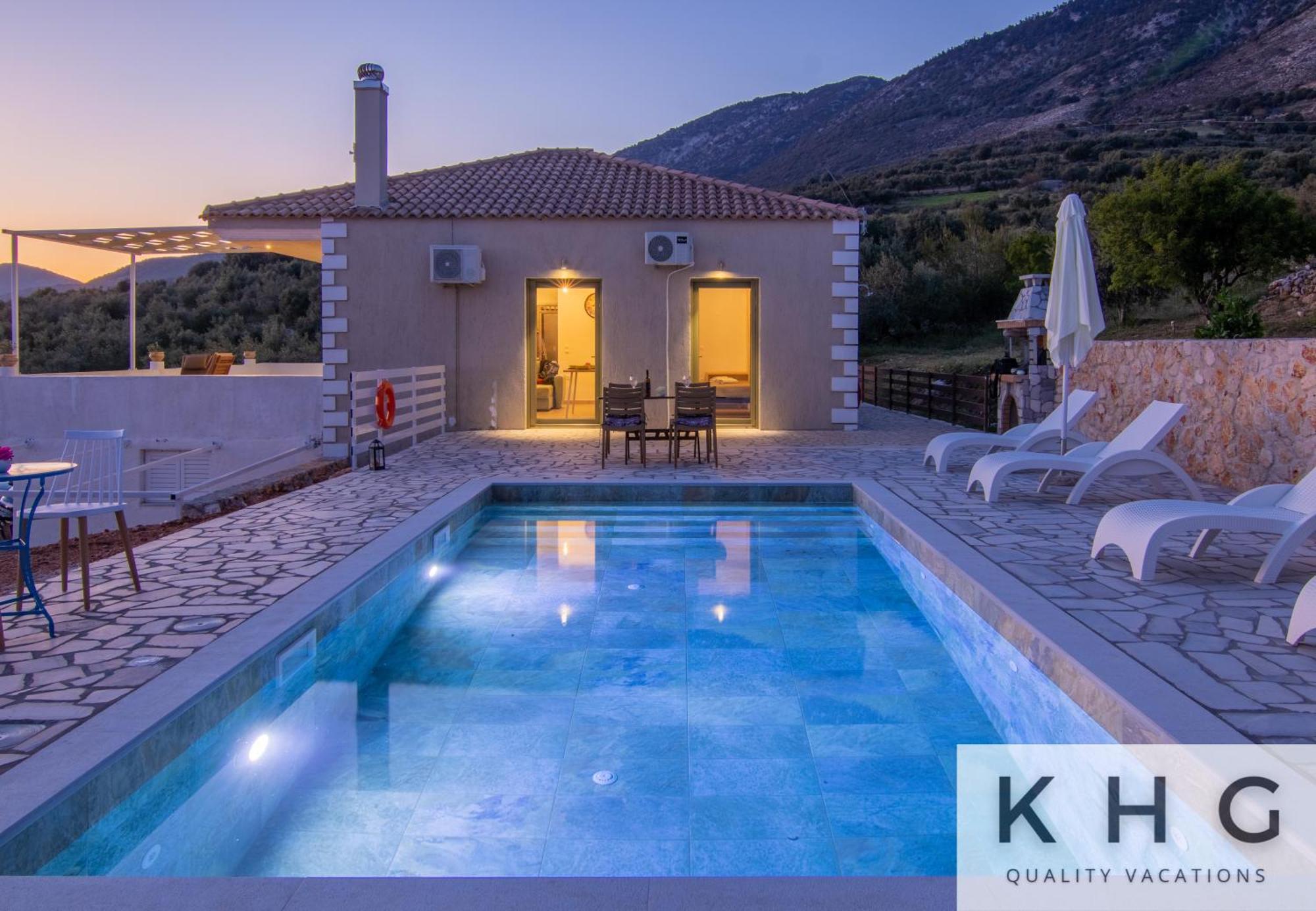 Skoumas Villa Surrounded By Olive Trees! Βλαχάτα Εξωτερικό φωτογραφία